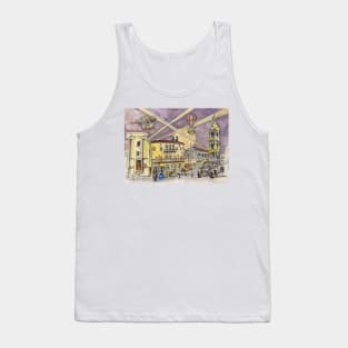 Mysterious city Tank Top